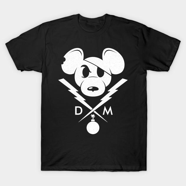 Men Black Print T-shirt Danger Skull No-Cut Transfer Paper Print Cotton Tshirt M чёрный