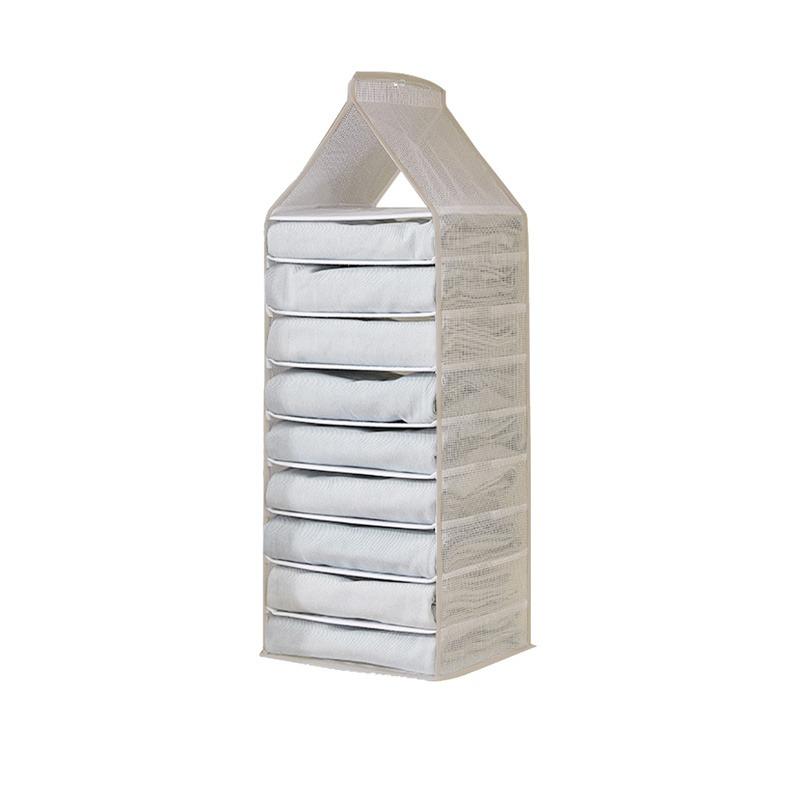 Hot sale Practical Storage Bag Cabinet Organizer For Pants Socks T-Shirt Underwear Hanging Closet