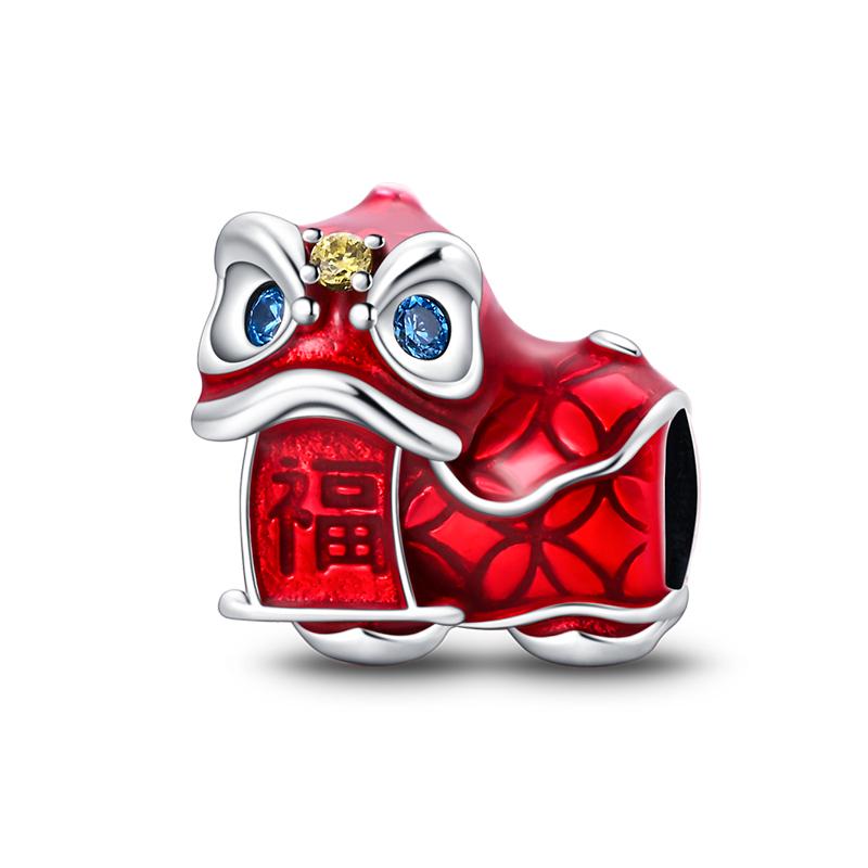 Copper Chinese Knot Gold Ingot Squib Charms New Year'S Traditional Beads Fit Pandachoriginal Bracelets Diy Jewelry Gift