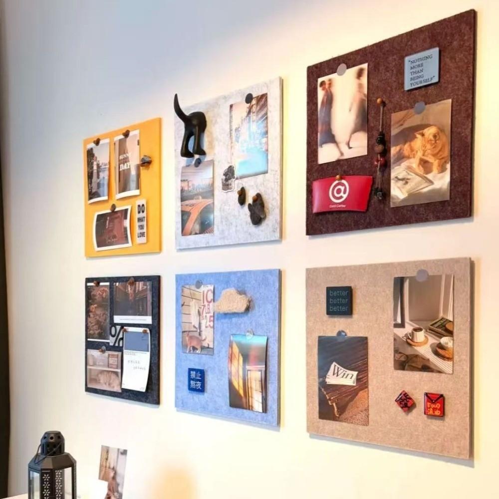DIY Felt Board No-drill Message Board Gifts Photo Wall Display Sticker