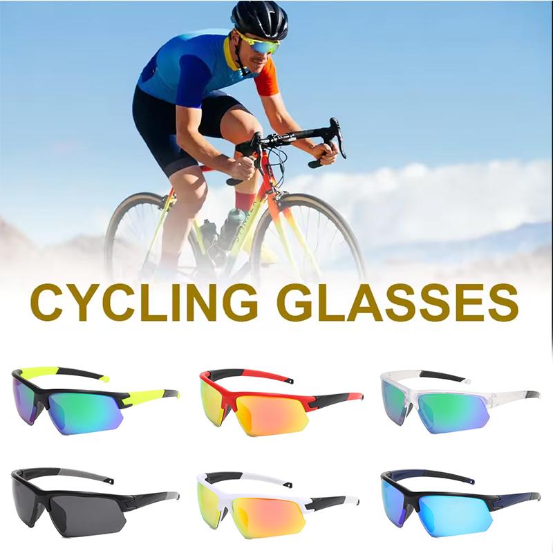 Outdoor Sports Cycling Polarized Glasses New Style Sunglasses For Men And Women Colorful Sunglasses Protective Glasses 8312