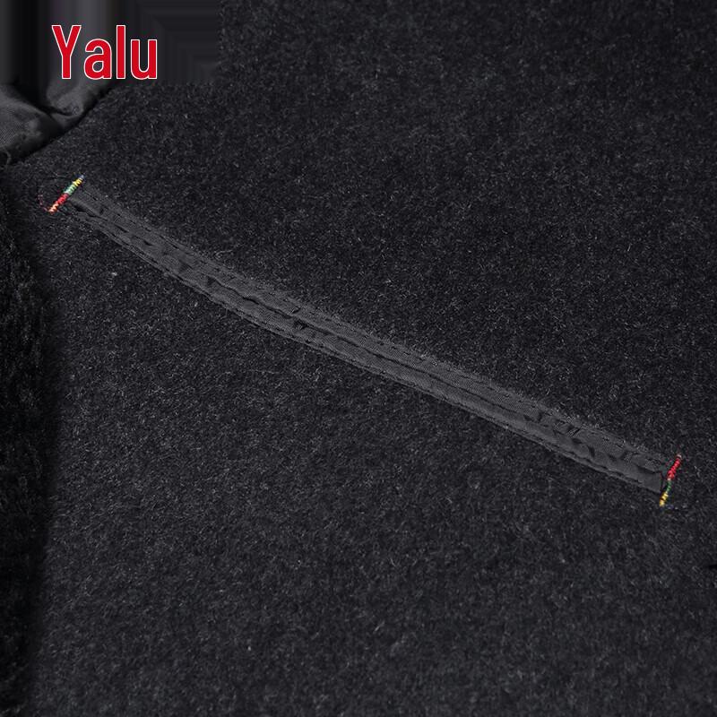 Yalu Men's Wool Blend Mid-Length Winter Coat