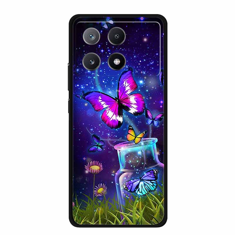 For Xiaomi Poco F8 Pro Case PocoF8 Pro TPU Cover Soft Silicone Funda Phone Case For Poco F8 Pro Case Lion Wolf Shockproof Coque