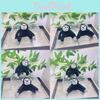 Cuddly Black Gorilla Plush Toy Keychain Fun Cartoon Accessory For Bag Decoration