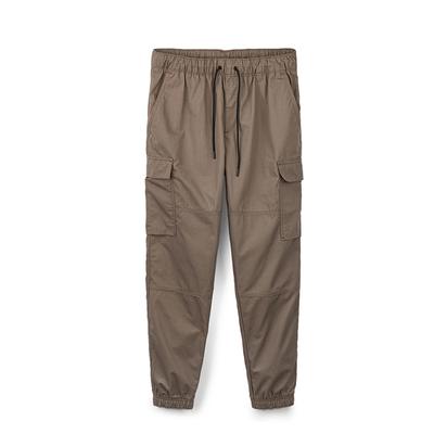 Outdoor Drawstring Cargo Pants Men Pants Chocolate A27EVBK0
