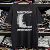 Lata 2000 Merzbow Venereology Koszulka z nadrukiem Czarna L