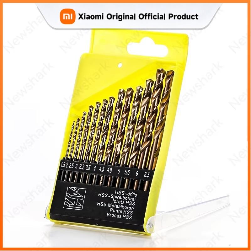 Xiaomi 13pcs/set M43 Drill Bit Set, Including Cobalt Professional Spiral Drill Bits, Suitable for Wood Metal Stainless Steel Drill Bits