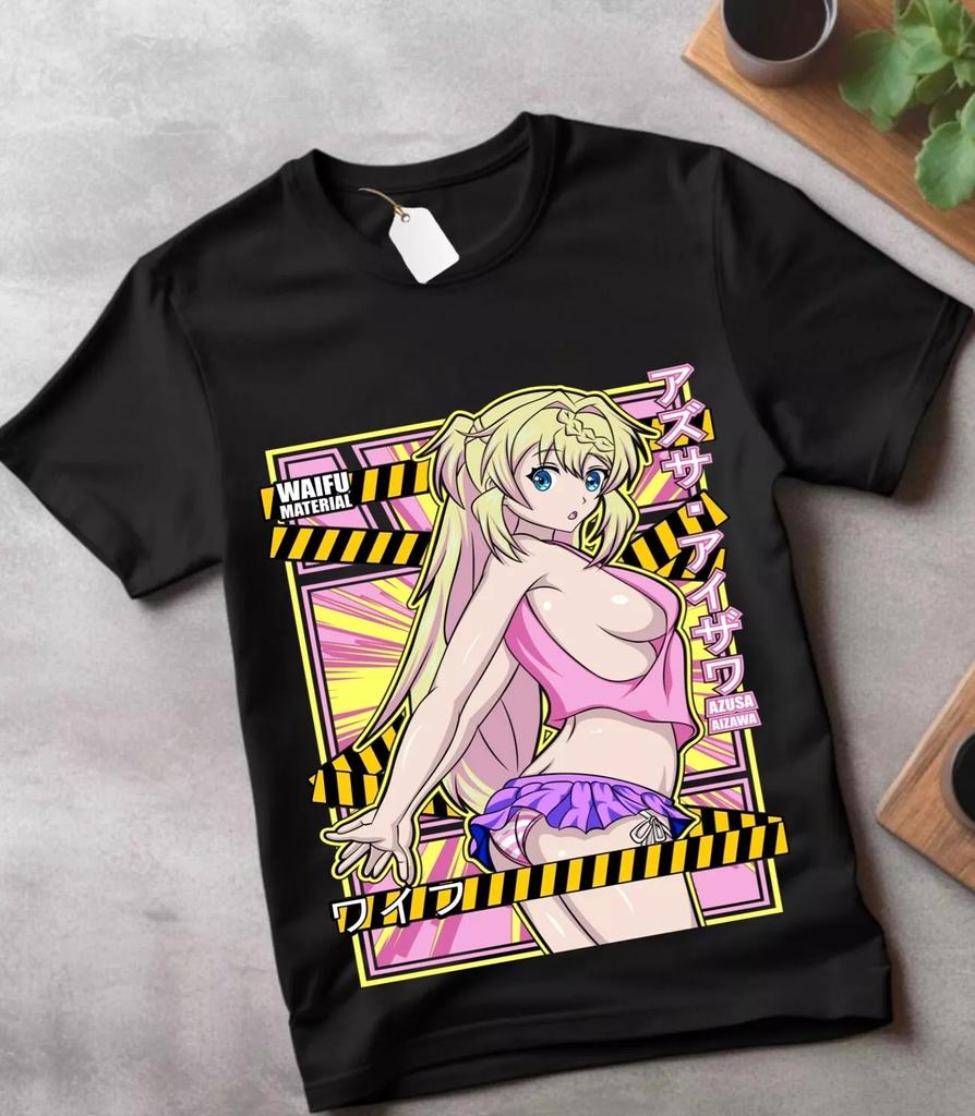 Summer Men Mitsuri Kanroji Demon Slayer TShirt Street Anime T-shirts Gift for Fan T-Shirt 100% Cotton Tee Oversized Men Clothing