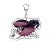 Dan Da Dan Anime Keychain Cute Character Key Ring For Accessories Bag Cartoon Pendant Keyring Fans Friends Gifts