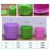 Flower Pot Flexible Round Modern Planter with Removable Tray for Gardening Office Balcony