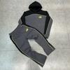 Unisex Y2K Hip Hop Streetwear Hoodie Jogger Set Cotton Blend Oversized Casual Outfit Daily Wear