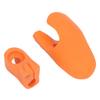 4PCS Rubber Violin Bow Teaching Aid Orange Color Thumb Stabilizer Support  Violin Teaching Aid