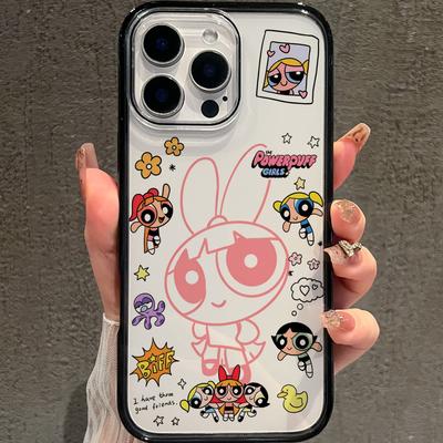D für Apple 17promax Handyhülle Neu 16 Acryl 14 Cartoon Niedlich 13 Anti