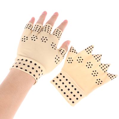 Relief Arthritis Pressure Pain Heal Joints Magnetic Therapy Hand Massager Gloves