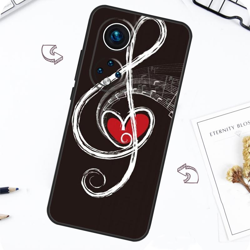 Music Note Case For Honor Magic 7 5 6 Lite Honor 200 Pro X8b X9a X8a X8 X9 X9c X9b 50 70 90 Lite Cover