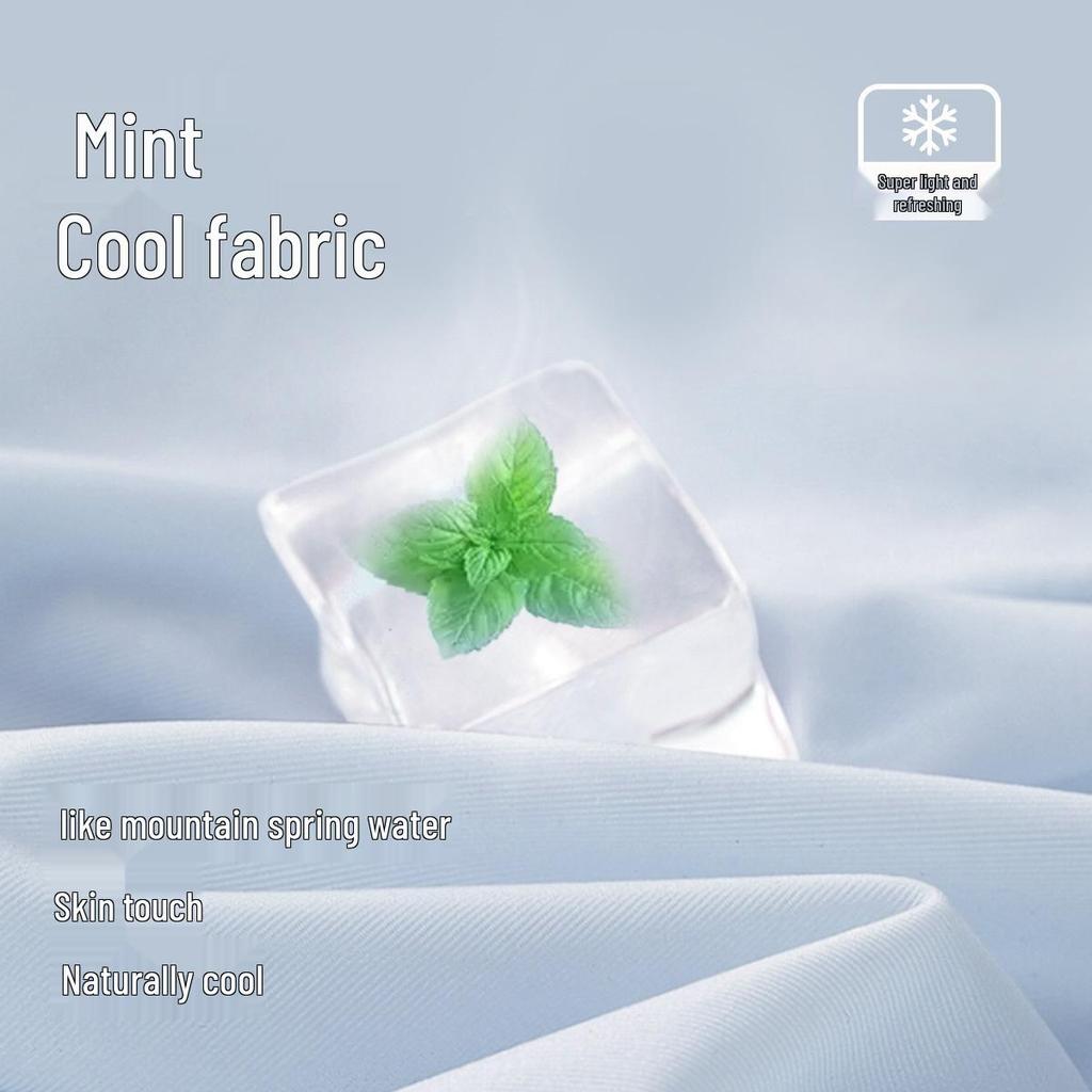 Men's Breathable Ice Silk Boxer Briefs: Lightweight, Antibacterial, Seamless, Plus-Size Underwear for Summer