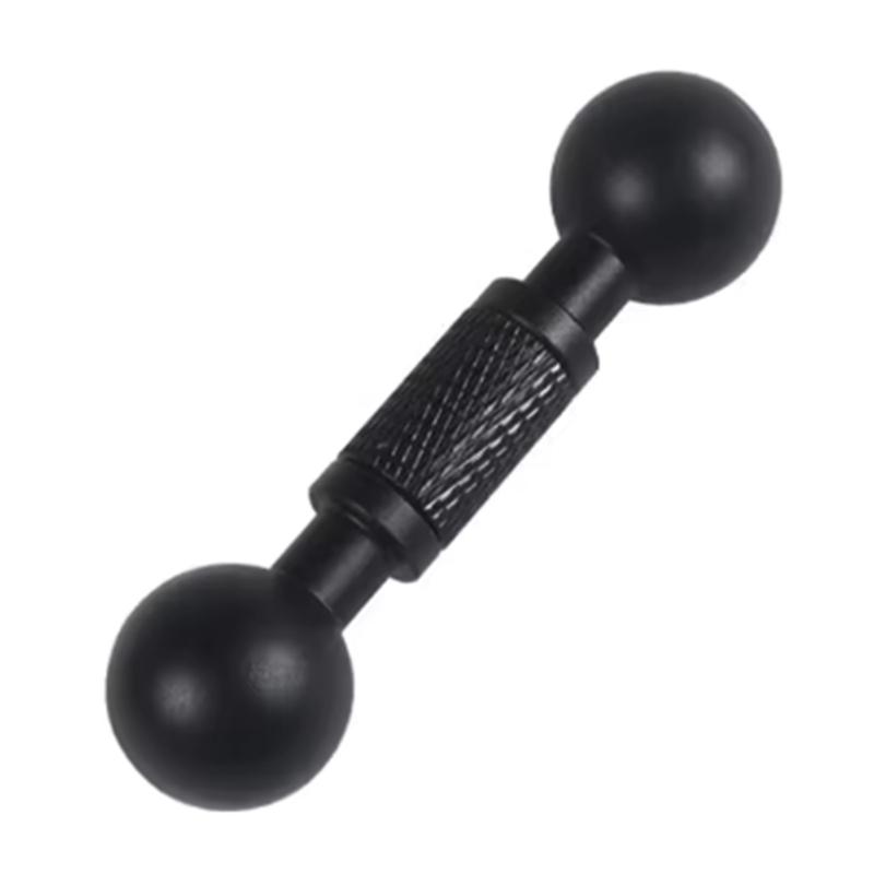 17mm Double Ball Joint Extension Arm Female To Male Head Adapter Suitable For Car Air Vent Phone Navigation Mount Holder