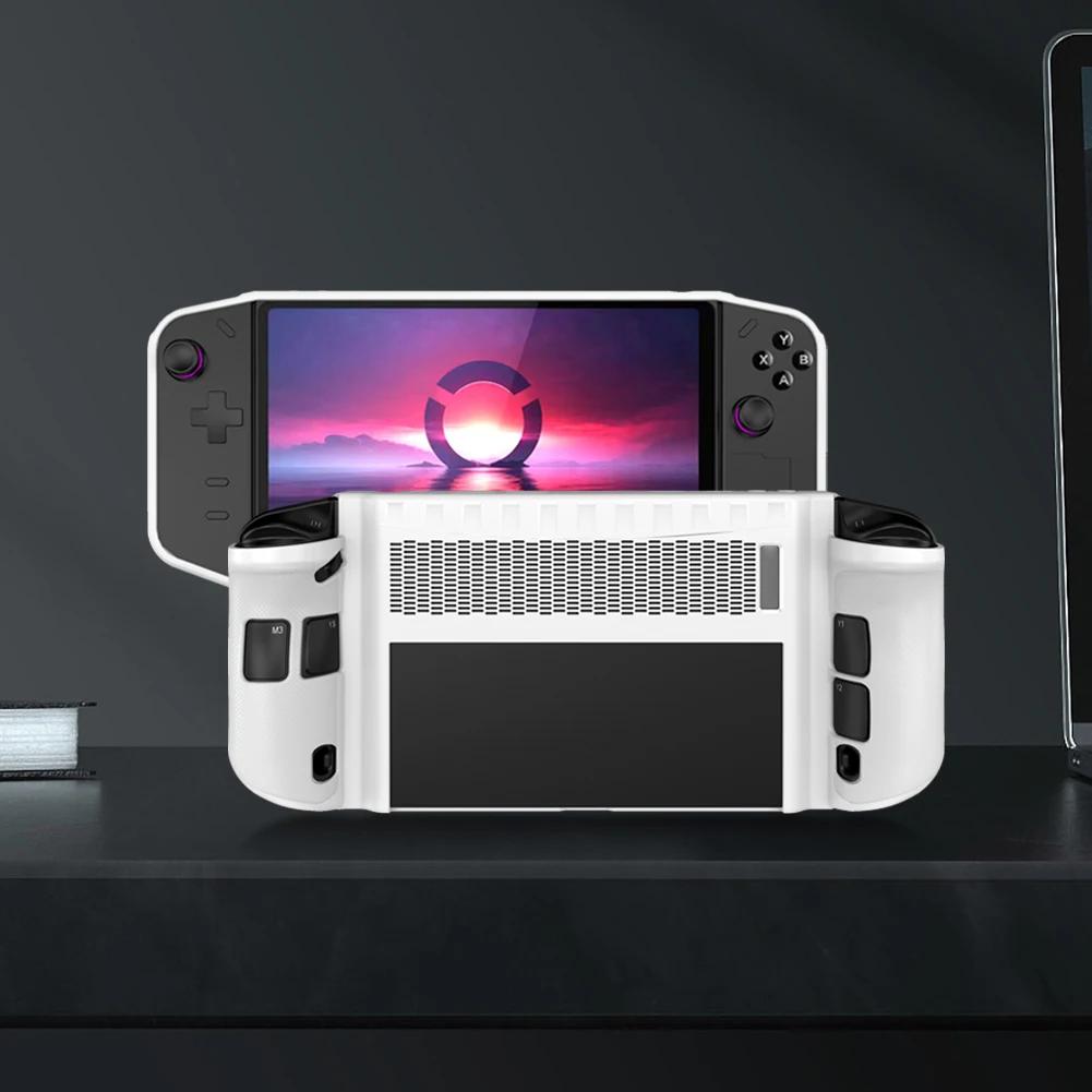 TPU Case Shockproof Protective Case with Stand Drop-proof Soft Protective Sleeve Anti-slip for Lenovo Legion GO Game Accessories