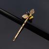 Kawaii Mini Bee Diamond Metal Hair Clip Hairband Comb Bobby Pin Barrette Hairpin Headdress Accessories Beauty Styling Tool