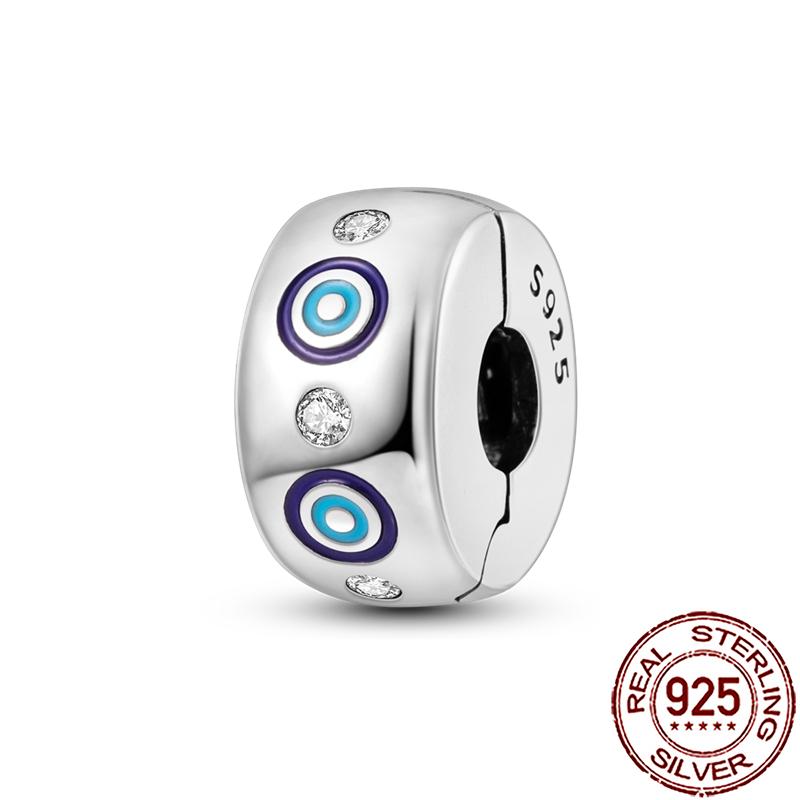 Charms Copper Hamsa Hand All-Seeing Eye Horus Fatima Protection Beads Fit Bracelet Necklace Women Diy Jewelry