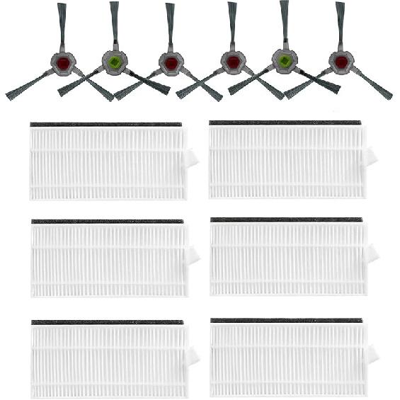 Replacement Parts for AIRROBO P20 Robot Vacuum Accessories 6 Filter