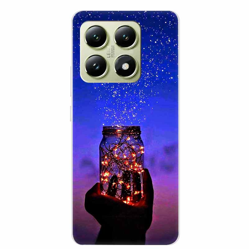 6.67" For Xiaomi 14T Pro 5G Phone Case Clear Silicone Soft TPU Back Cover Case For Xiaomi 14T Pro Case 14 T 14TPro Protective