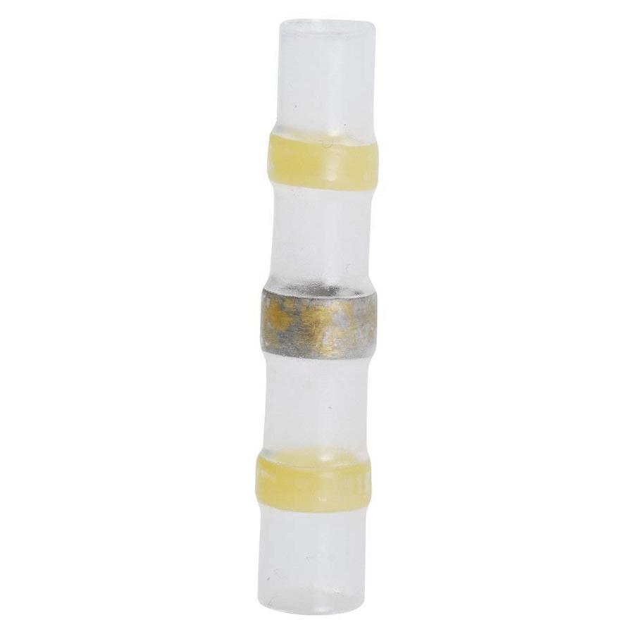 Yellow 100PCS Solder Sleeve Heat Shrink Tube Terminal Connector 12-10AW