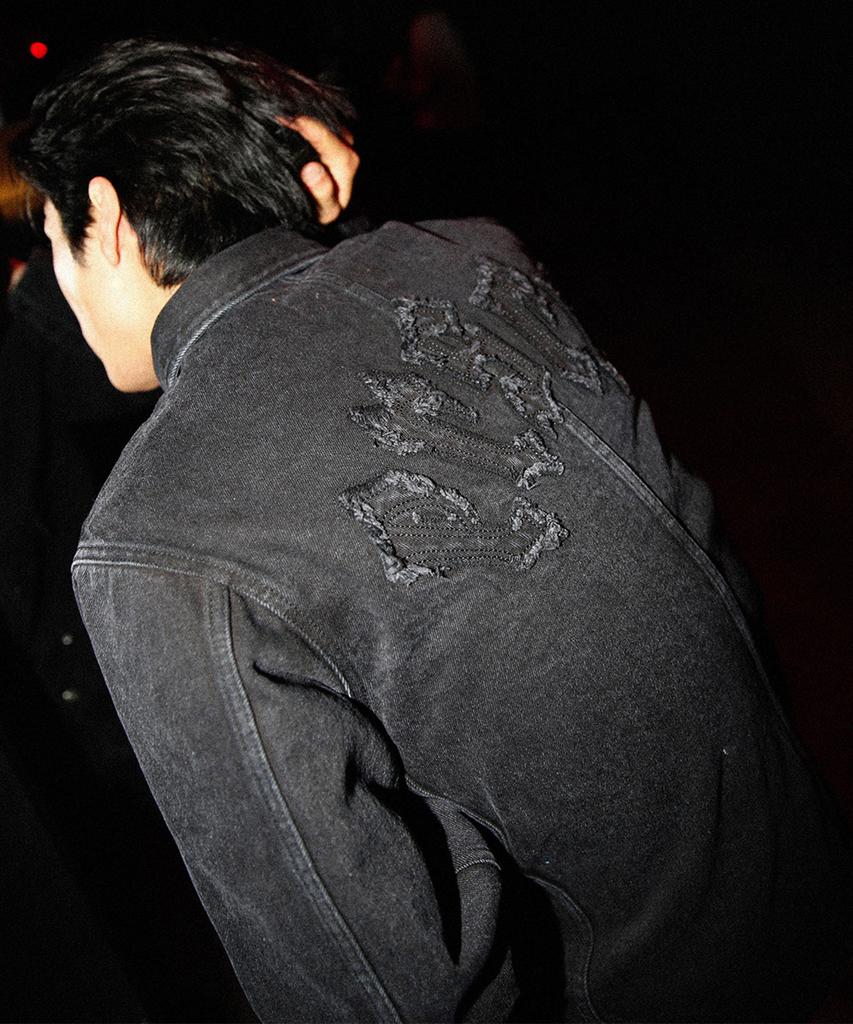 Ersco Denim Chore Jacket_Black