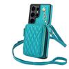 Crossbody Wallet Case for Samsung Galaxy S25 S24 S23 S22 Ultra Plus S24 S23 FE, RFID Blocking Zipper Handbag Purse Flip Cover