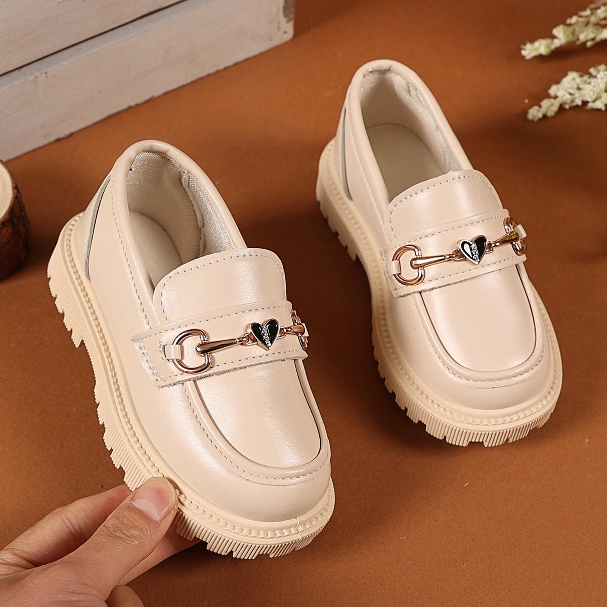 

Children School Uniform Shoes British Style Kids Leather Shoes Soft Bottom Spring Autumn New Girls Princess Shoes Elegant 37