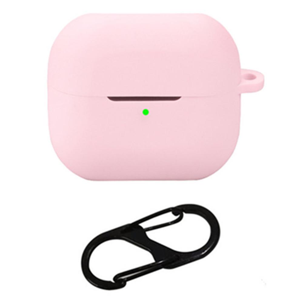 

For Samsung Galaxy Buds3 Pro Bluetooth-compatible Earphones Case Soft Silicone Cover with Anti-Lost Buckle C