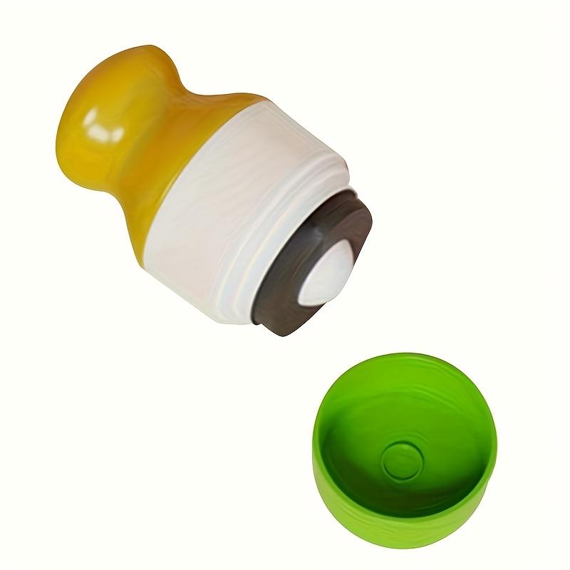1pc Refillable Sunscreen Dispenser & Roller Applicator Twistup Container Leak-Proof Dual Compartment Design for Travel Daily Use