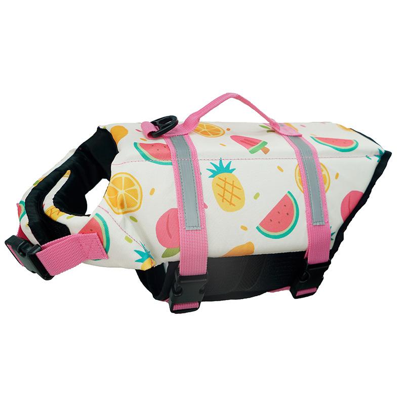 Gilet de sauvetage d'été pour chiens, gilet de sécurité réfléchissant et réglable pour grands chiens, gilet de sauvetage pour surf, voilier, flottabilité améliorée, gilets de sauvetage pour animaux de compagnie (as the picture,XS)