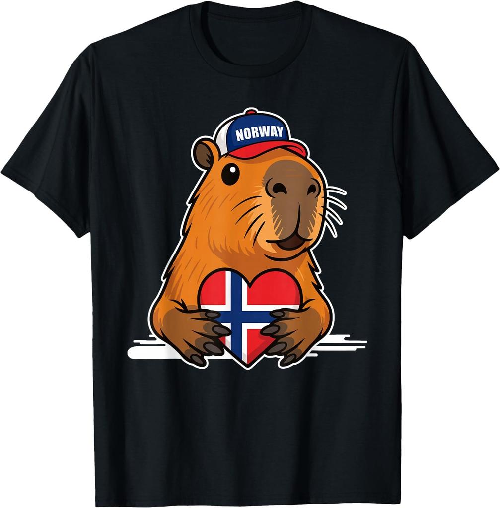 Norwegian Flag Novelty Norway T-Shirt