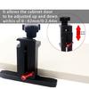 Adjustable Cabinet Door Installation Jig Leveling Device For Home Renovation Projects Woodworking Mounting Support Clamp
