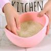 1PC-Rice Sieve Colander Sieve Rice Washing Filter Strainer Basket Kitchen Tools Food Beans Sieve Fruit Bowl Drainer