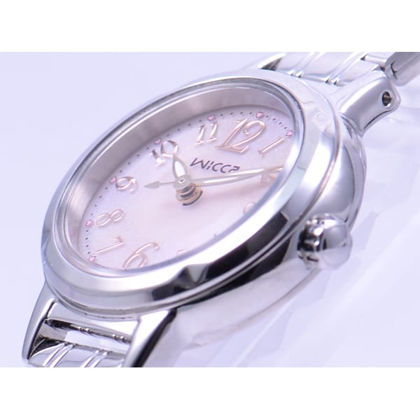 Citizen Women's KH9-914-91 ( Watch Wicca Solar-Tech Women's) Round Watch Silver Stainless Analog