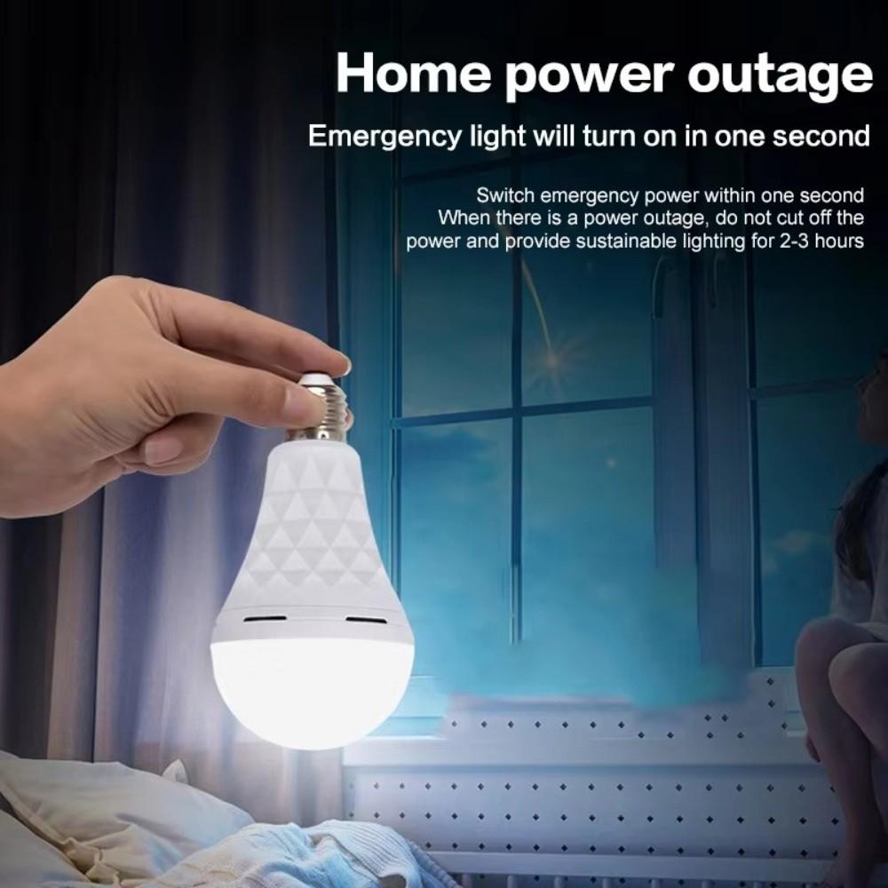Rechargeable LED Bulb Light E27 Emergency Bulb New Emergency Light Bulb Outdoor