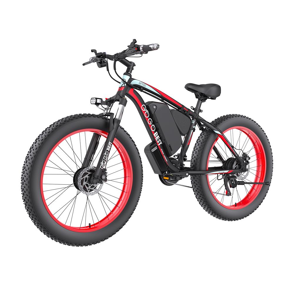 GOGOBEST GF700 Electric Bicycle Adult 1000W  Motor 48V18.2AH City Riding E-Bike 26'' Fat Tire Electric Bike