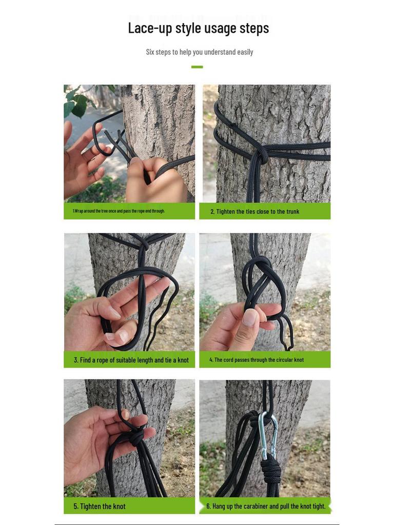 Customized Nylon Parachute Hammock: Single/Double Anti-Rollover Swing Chair for Camping & Indoor/Outdoor Use.
