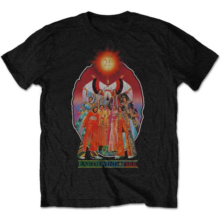 Fan Favorite Earth Wind And Fire Let s Groove All Size Black TShirt SA424 S