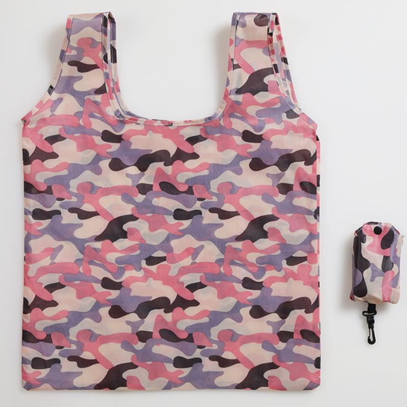 Folding Environmental Protection Shopping Bag Bag Travel Shoulder Portable Thickened Large Size Grocery Bag Supermarket Environmental Protection Bag