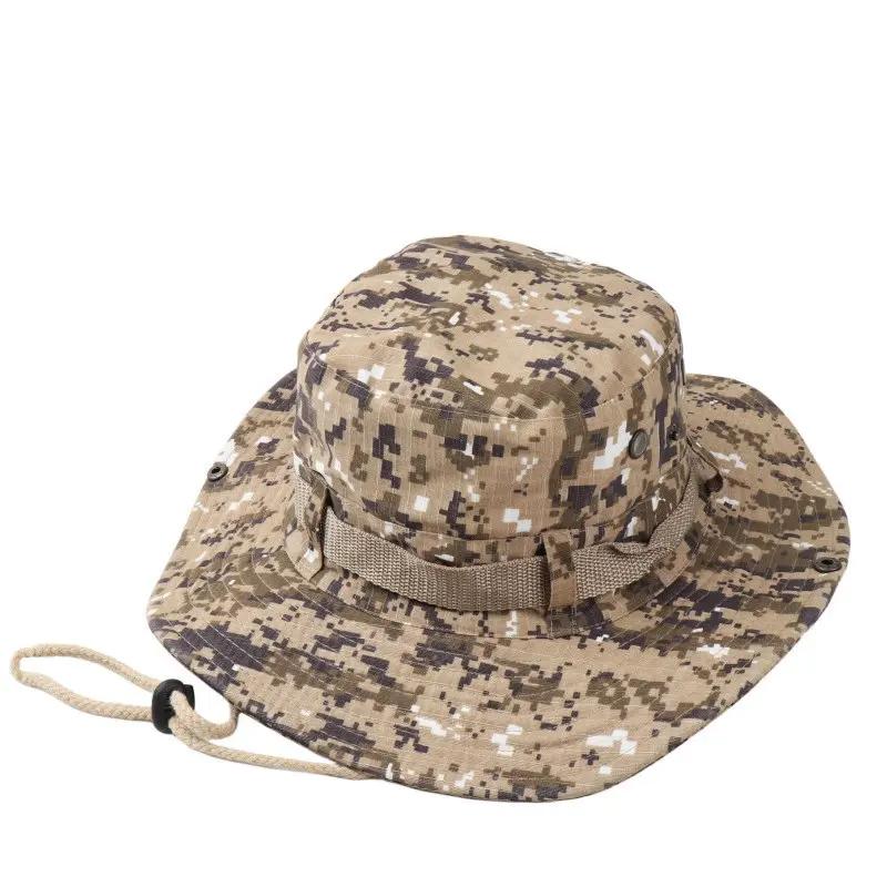 LDSLYJR Four Seasons Cotton Print Bucket Hat Fisherman Hat Outdoor Travel Hat Sun Cap Hats for Men and Women 154