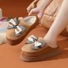 Cotton Slippers Women's Indoor Plush Winter Slippers Plush Cute Winter Warm Thick-soled Cotton Slippers