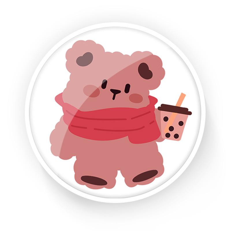 

Новая телескопическая подставка для подушки безопасности мобильного телефона - милый мультяшный настольный держатель с воздушной подушкой, креативный и веселый!