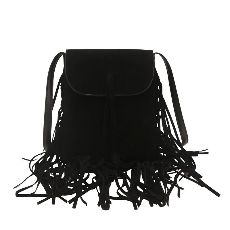 Chic 2024 Vintage Commute Fashion Handbag With Eye-catching Fringe Details