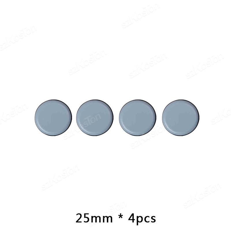 4Pcs Self-Adhesive Furniture Glides Stick-on Chair Leg Slider Bumper Pad Floor Protector for Table Sofa Carpet Tile Hardwood