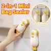 2 in 1 Magnetic Heat Sealer Handheld Sealing Machine Cute Mini Bag Sealer