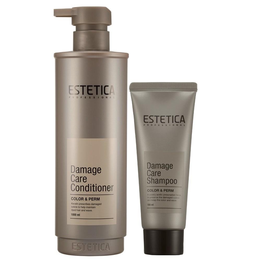 Estetica Daymi Care Conditioner 1000ml + 100ml For Heat-Permed, Colored, and Damaged Hair, Mildly Acidic, 1 Pcs 1L