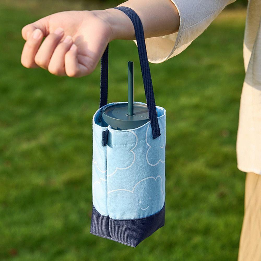 Fashion Water Bottle Cover Cute Lightweight Bottles Cup Sleeve Effectively Handheld Protective Cover Cup Carrier Pouch
